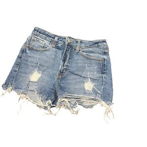 Old navy high rise distressed shorts